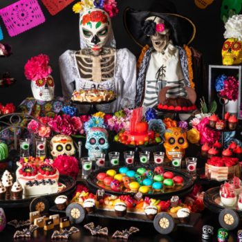 ビビかわにキュン死!?「死者の日」がコンセプトのハロウィンビュッフェ